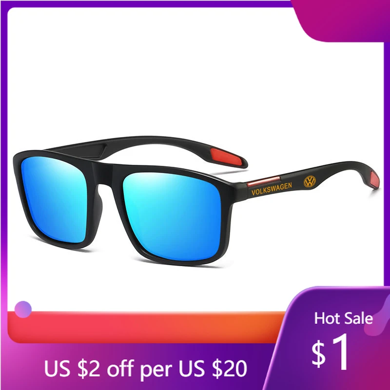 

Горячая новинка 2026: Мужские поляризационные солнцезащитные очки в винтажном стиле для рыбалки и вождения, для Volkswagen VW POLO GOLF 4 5 6 7.