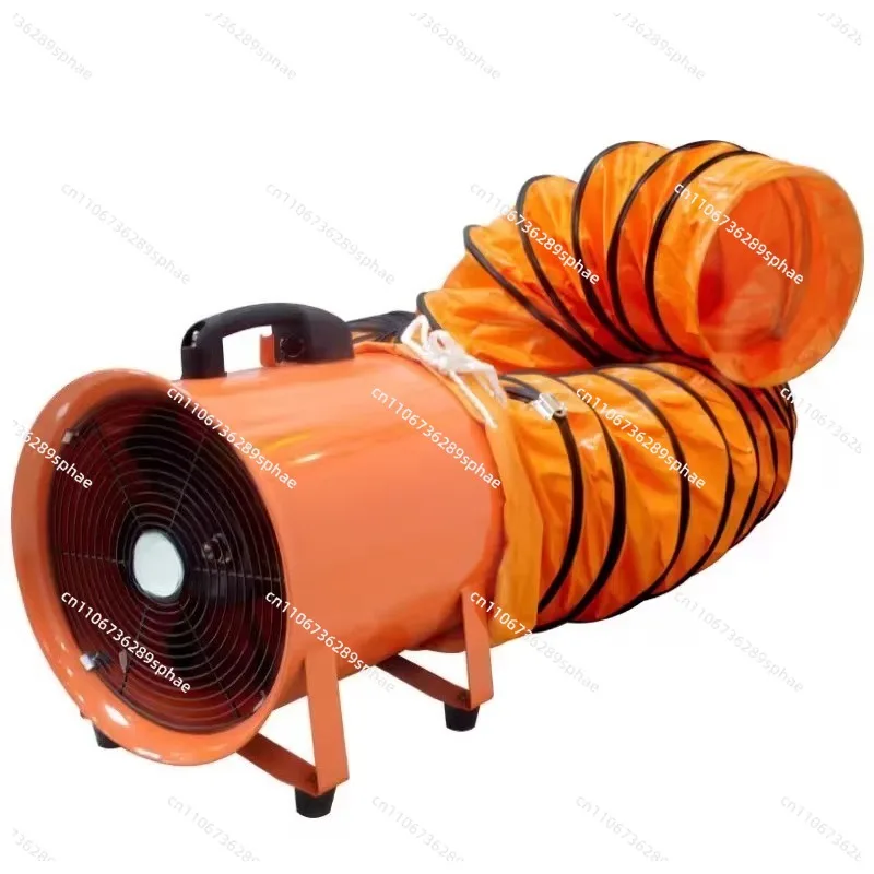 Portable Axial Exhaust Fan Blower Industrial Ventilation Equipment for Tunnel Painting view 4
