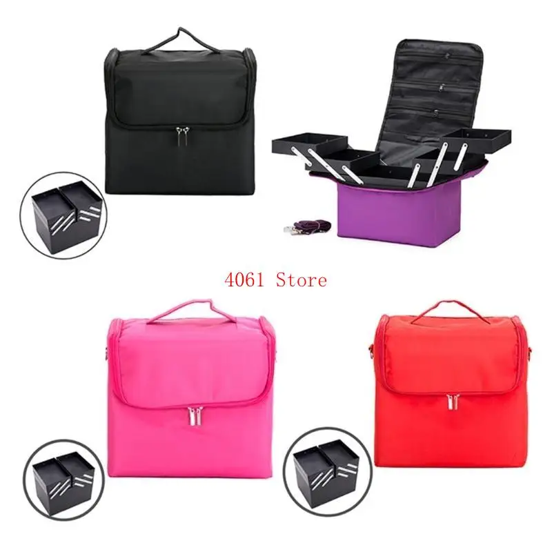 Stylish and Practical Oxford Cloth and Makeup Tool Large Capacity