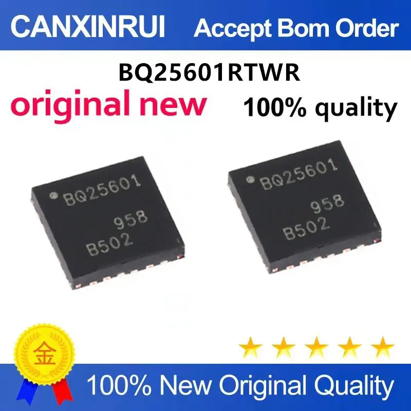 

Original New 100% quality BQ25601RTWR BQ25601RTWT BQ25601 QFN-24 Integrated circuit IC chip