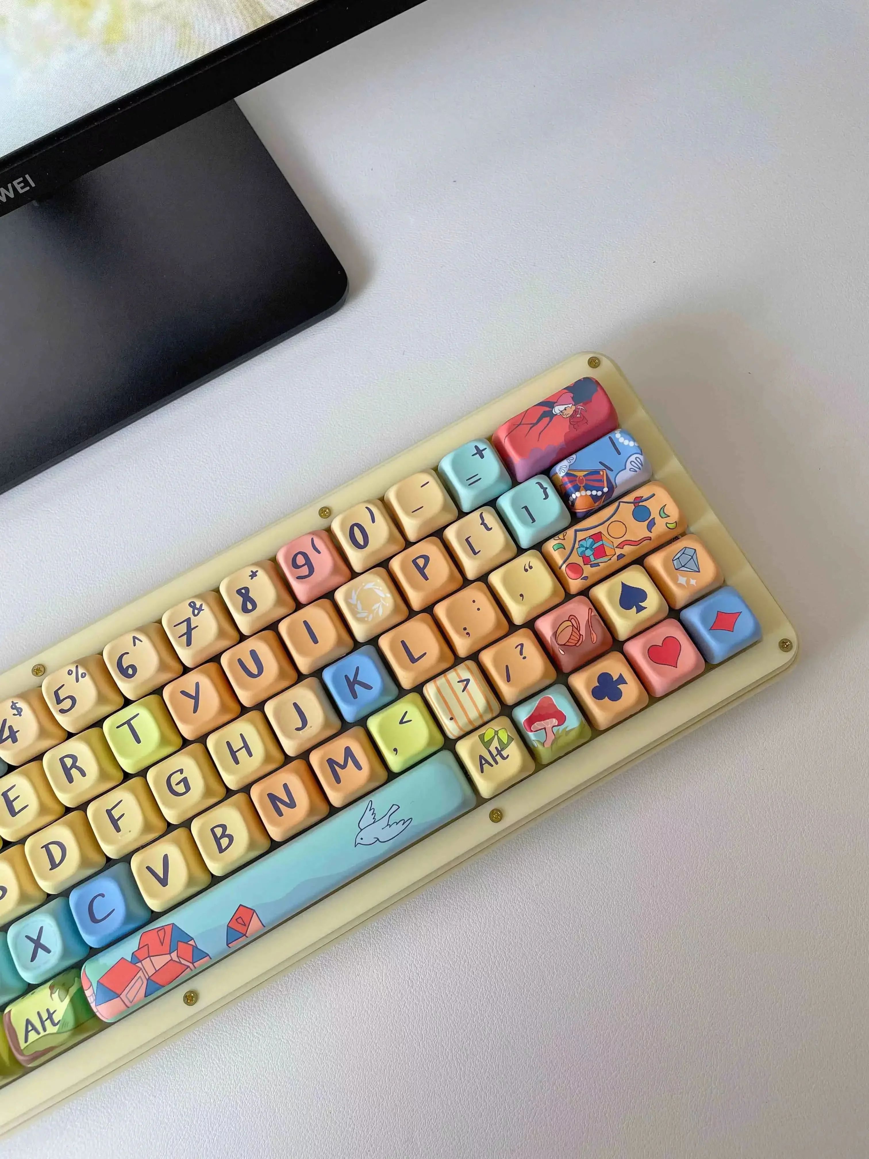 

Fairy tale keycaps FOA height, round fairy tale keycaps