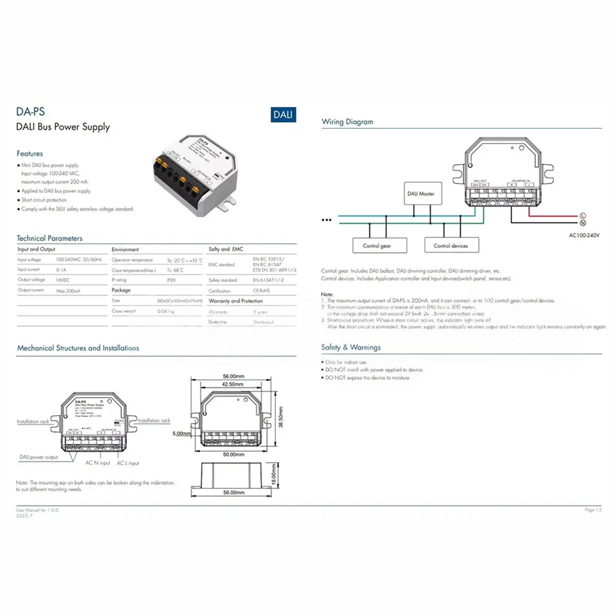 For Bus Power Suppl…