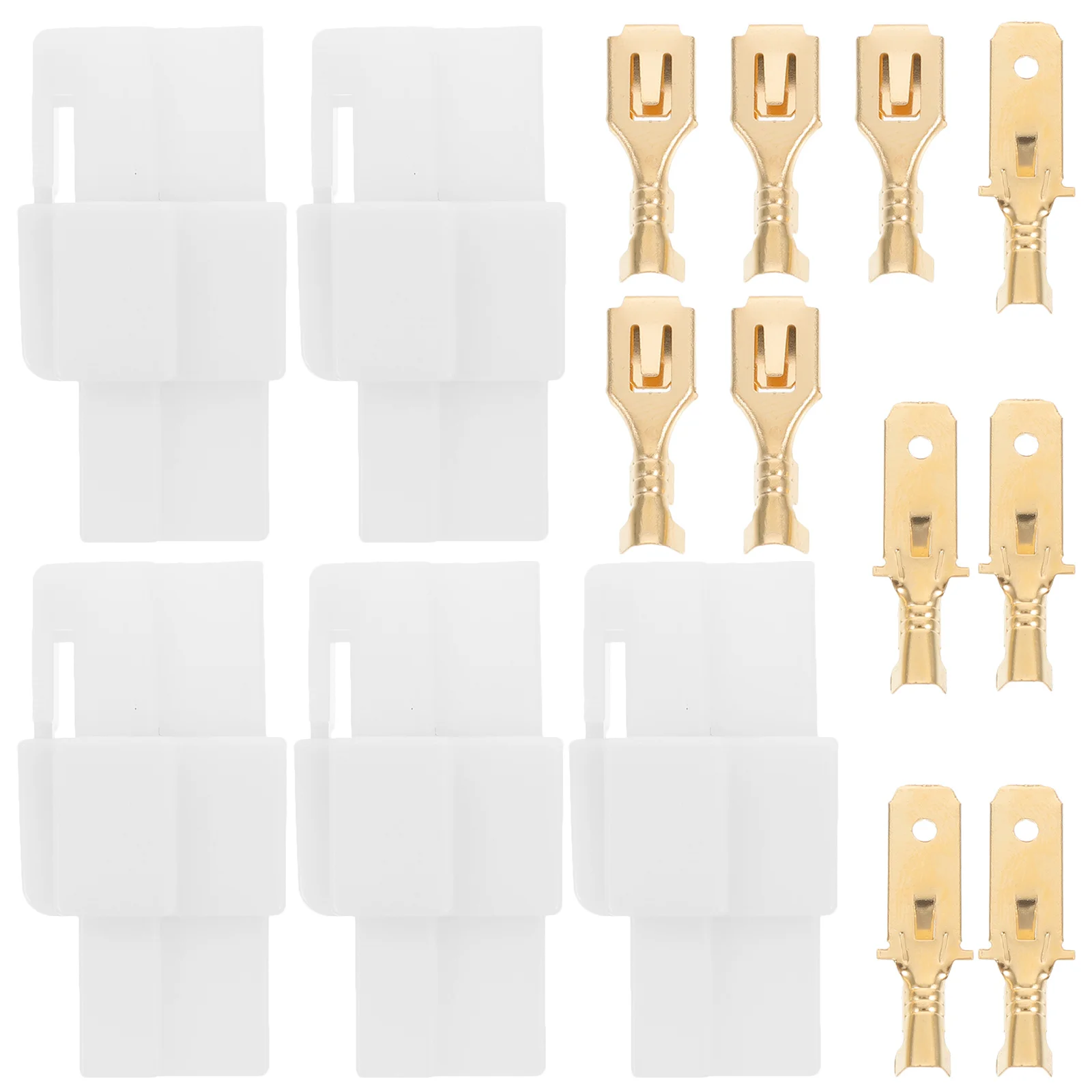 

5 set Car Radio Power Connector Wiring Terminal Connection Kit For Automotive Electrical System Wire Connectors Kit