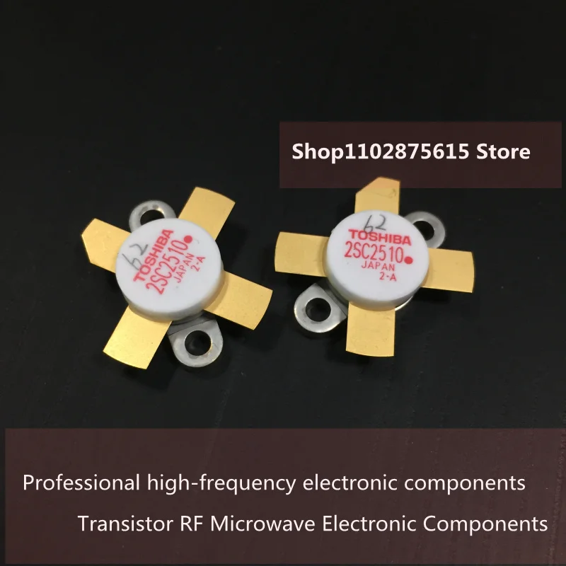 2SC2510 imported high-frequency tube microwave RF power field-effect transistor power amplifier module capacitor