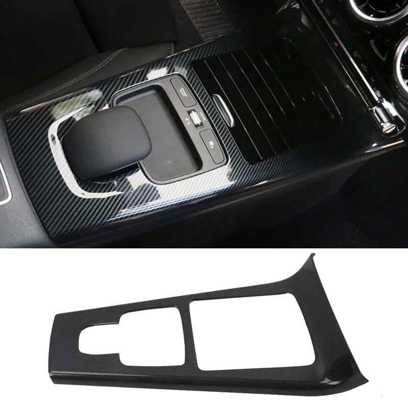 Lhd! Carbon Fiber Interieur Center Console Air Vent Cover Trim Voor Mercedes Benz W177 A-Klasse A200 A220 A250 2019 2020 Cla C118