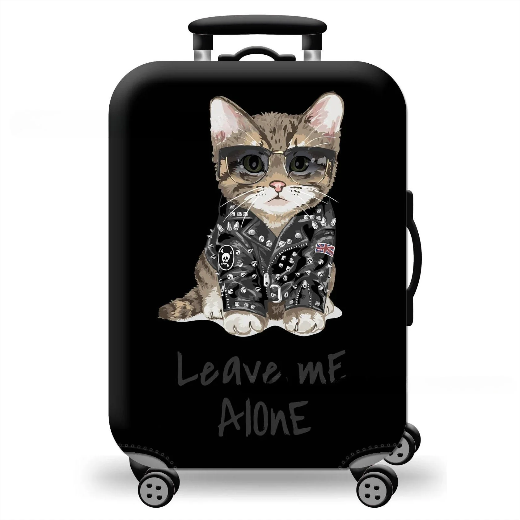 

Printed Box Cover Thickened Suitcase Protective Cover Suitcase Dust Cover Tie Rod Leather Case Elastic Cover Box Cover Elastic