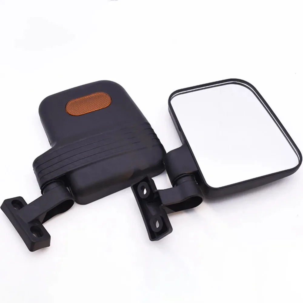 2 Stück neuer linker und rechter elektrischer Dreiradspiegel 360 ° Gedrehter geschlossener Dreirad-Seitenspiegel, hochauflösender E-Bike-Seitenspiegel
