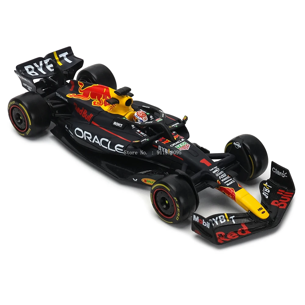 Bburago 1:43 2023 F1 Red Bull Racing RB19 1# Verstappen 11#  Perez racing model simulation car model alloy car toy collection