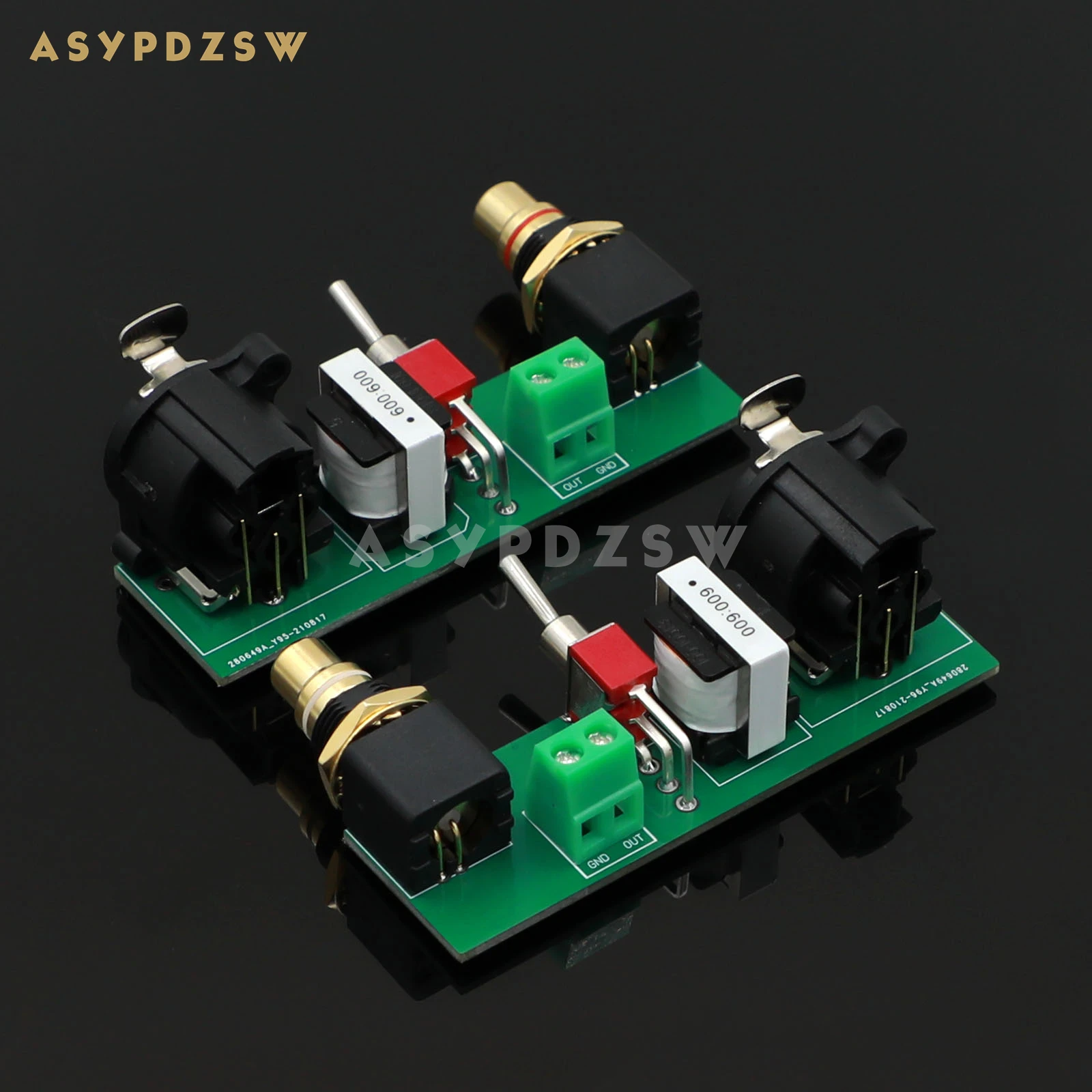 

1 Pair Z600 Balanced XLR Signal To Unbalanced Signal Passive Conversion Board