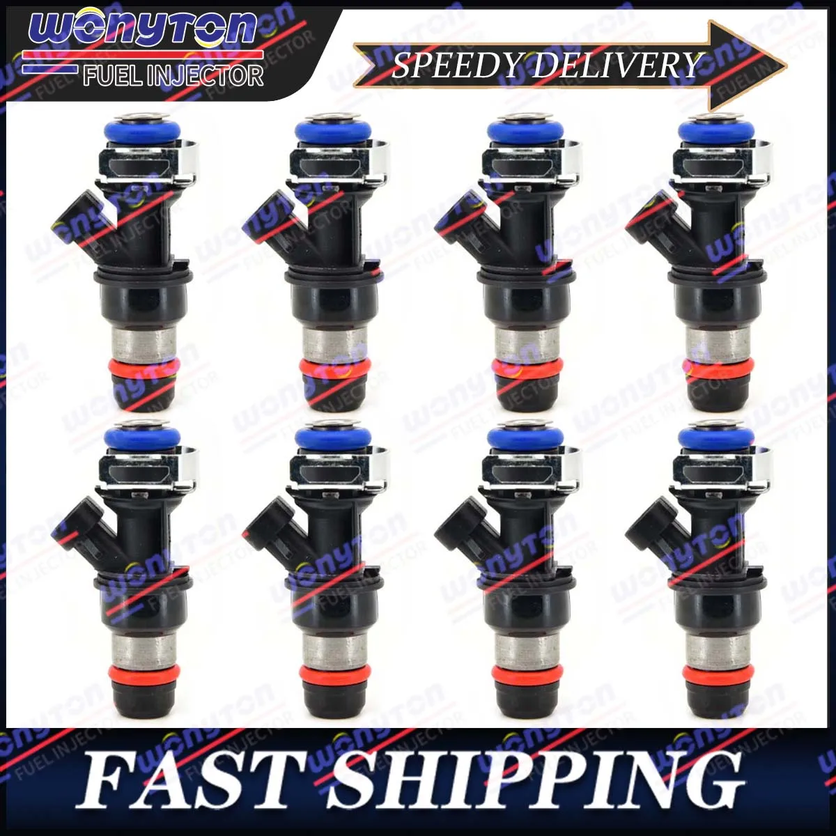 

8x Fuel Injectors For 01-07 GM Chevy GMC Cadillac 4.8L 5.3L 6.0L 17113553