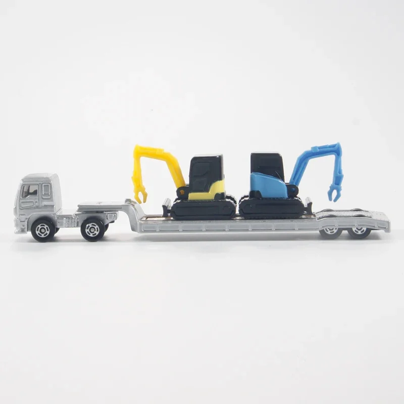 TAKARA TOMY TOMICA-Voiture longue en alliage moulé sous pression, n ° 142, Isuzu rapMachine, camion de transport, jouets décoratifs pour la journée des enfants, cadeaux