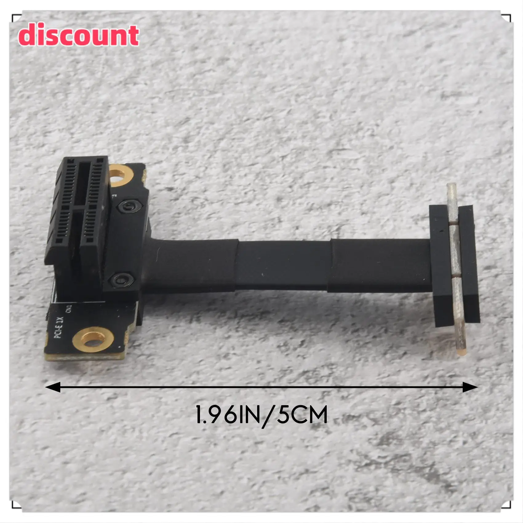

Отличное качество-PCIE X1 Riser Cable Двойной 90-градусный прямоугольный удлинительный кабель Pcie 3.0 X1 к X1 8 Гбит/с PCI Express 1X Riser C