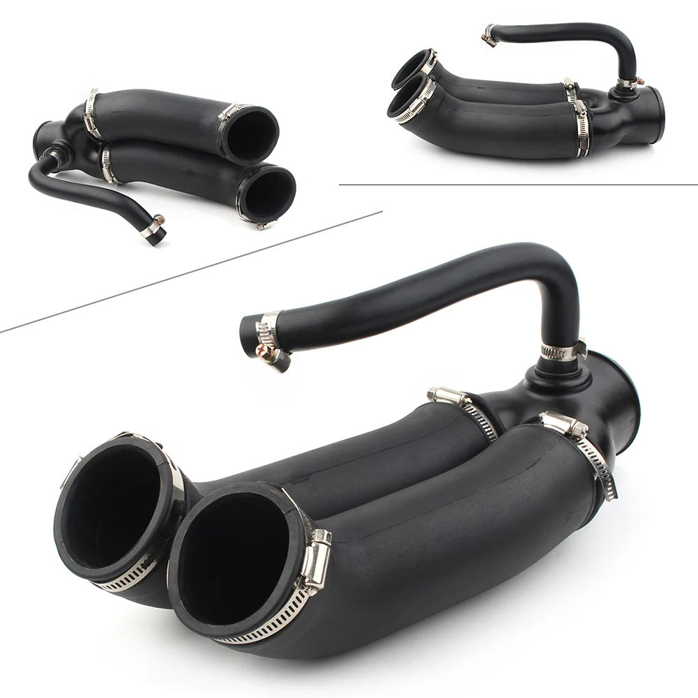 Car Engine Air Intake Cleaner Duct Hose Pipe For Ford F150 F250 F350 Bronco 5.0L 5.8L F6TZ-9B659-AD