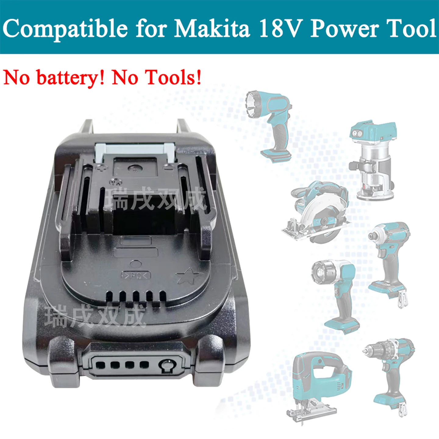 Power Tool Parts for Makita 18V 5*21700 Lithium Battery Case Charging Protection Circuit Board Balanced PCB BMS Box Housings
