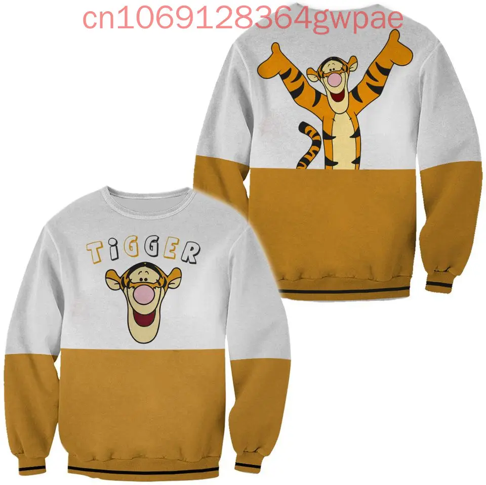 Winnie the Pooh Tigger Ugly Sweater Disney Ugly Christmas Sweater Xmas Gifts Fashion Ugly Christmas Sweater