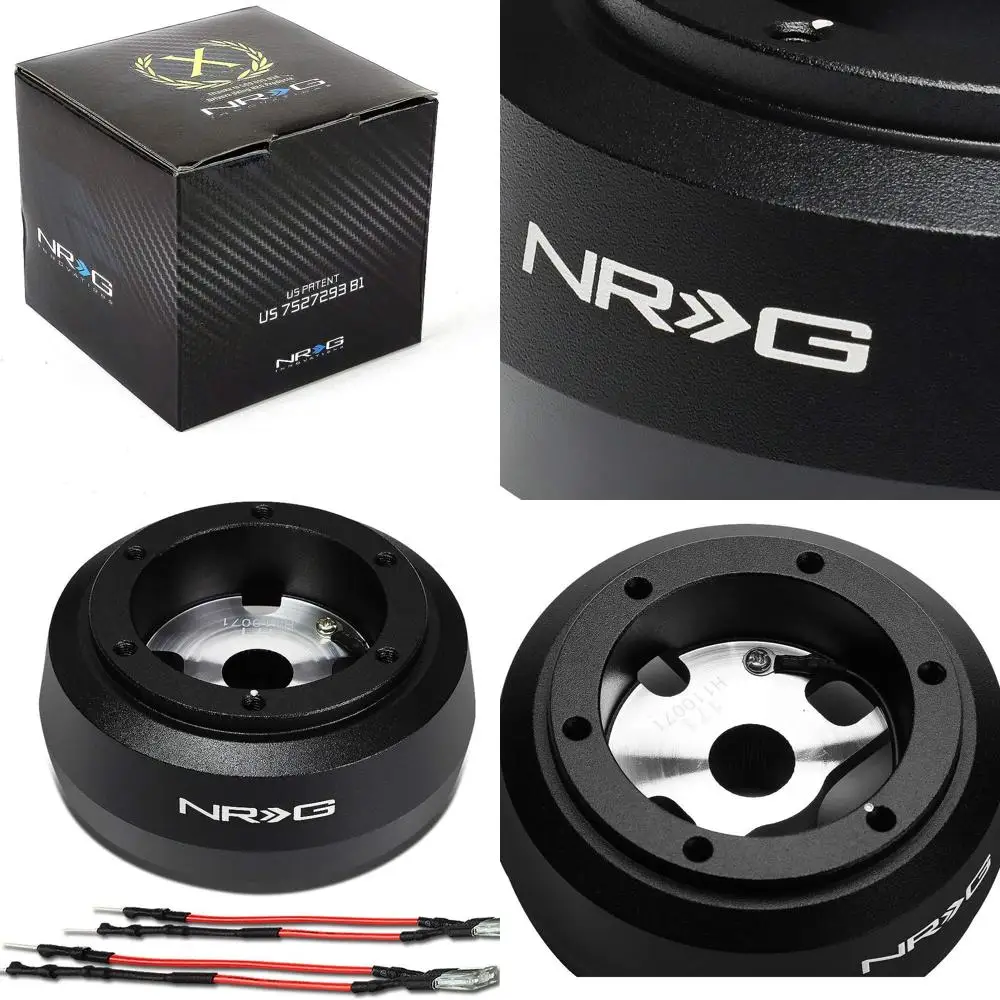 

Универсальный комплект адаптеров для короткой ступицы рулевого колеса SRK-171H, черный (NRG-SRK-171H)