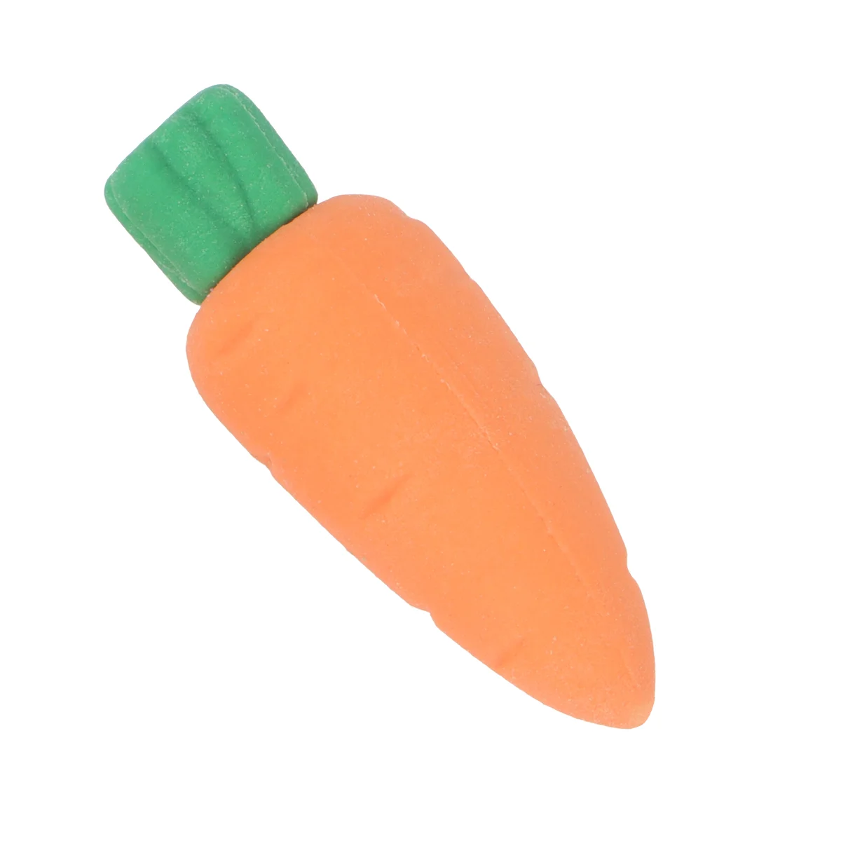 30 Pcs Pencil Eraser Rubber Stationery Pencils for Kids Miniature Carrot Shape Creative Child Puzzles