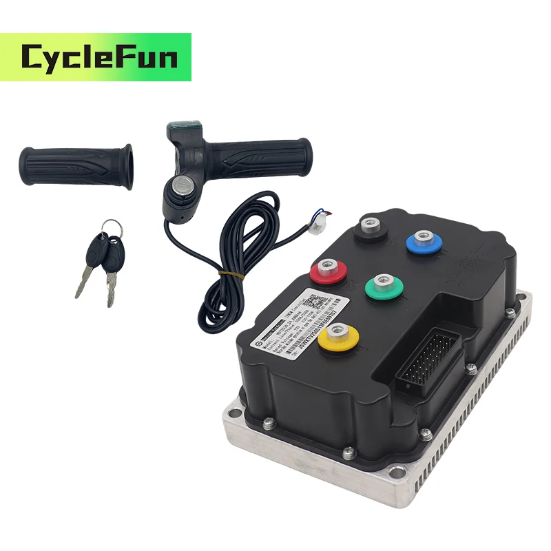 

FarDriver ND72360 BLDC Programmable Controller 190A 3KW With Twist Throttle For Electric Motorcycles Scooter Conversion Kits