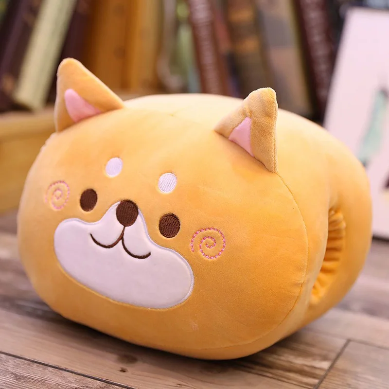 Cartoon Warm Hands Cover Pillow Winter Warm Pillow Surprise Girl Student Gift