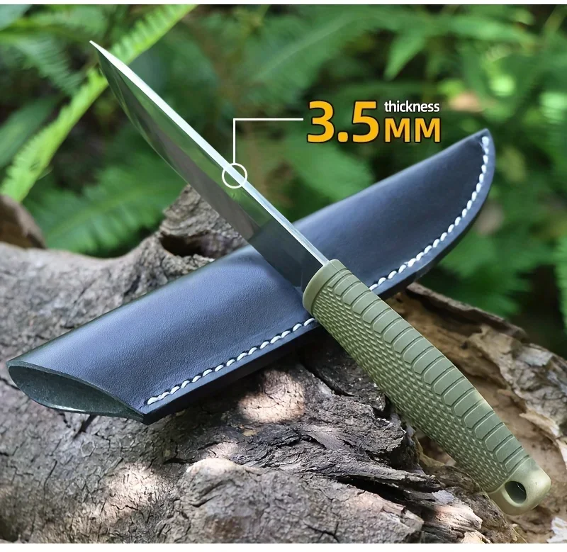 Portable BM 202 Leuku Combat Military Fixed Knife D2 Blade Nylon Fiber Handles Tactical Knife Utility Self-defense EDC Tool