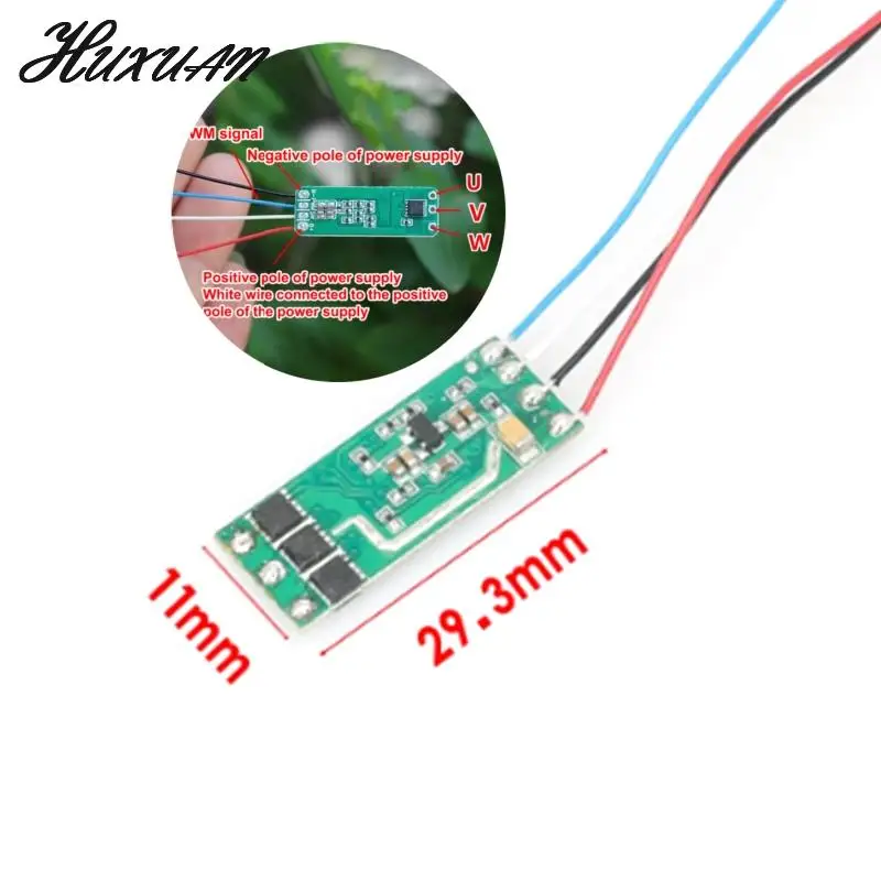 1pc Mini 2S 7A-15A Brushless Motor Driver Board Aircraft Model Brushless Electric Regulator Module