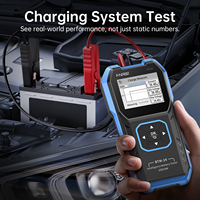 FNIRSI BTM-24 Car Battery Tester 12V/24V 0-2000 CCA Automotive Battery Load Tester Cranking Charging Circut Diagnostic Tools