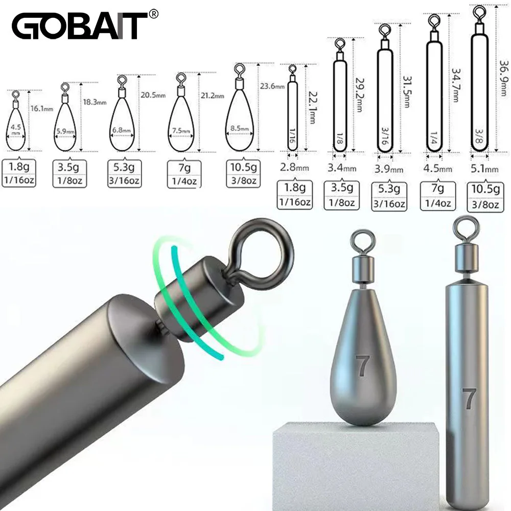 Forma wędkarska ze stali wolframowej 1,8 g 3,5 g 5,3 g 7 g 10,5 g Cylinder Drop Shot Pendant Swivel Tool Metal Jig Cast Tackle Sinker