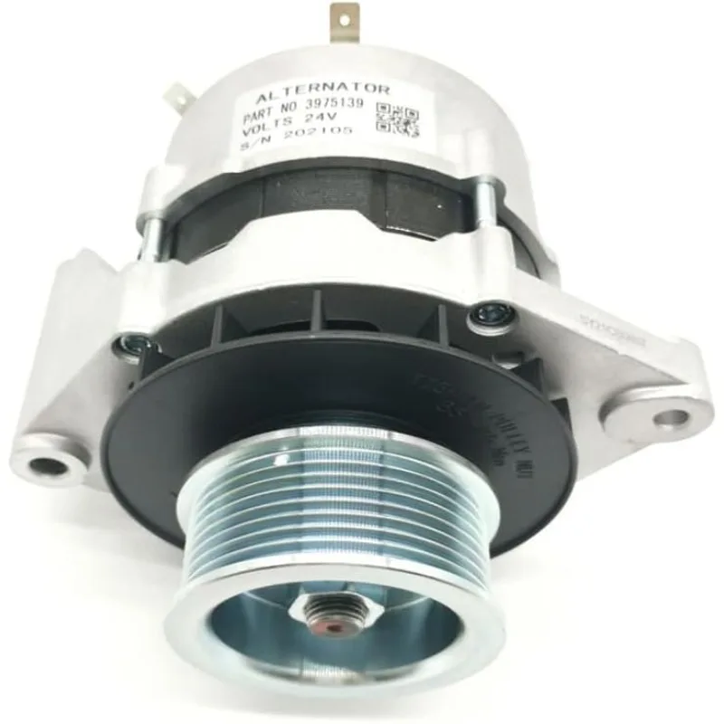 New 3975139 Alternator 24V 55A For Cummins Engine 4BT 6BT