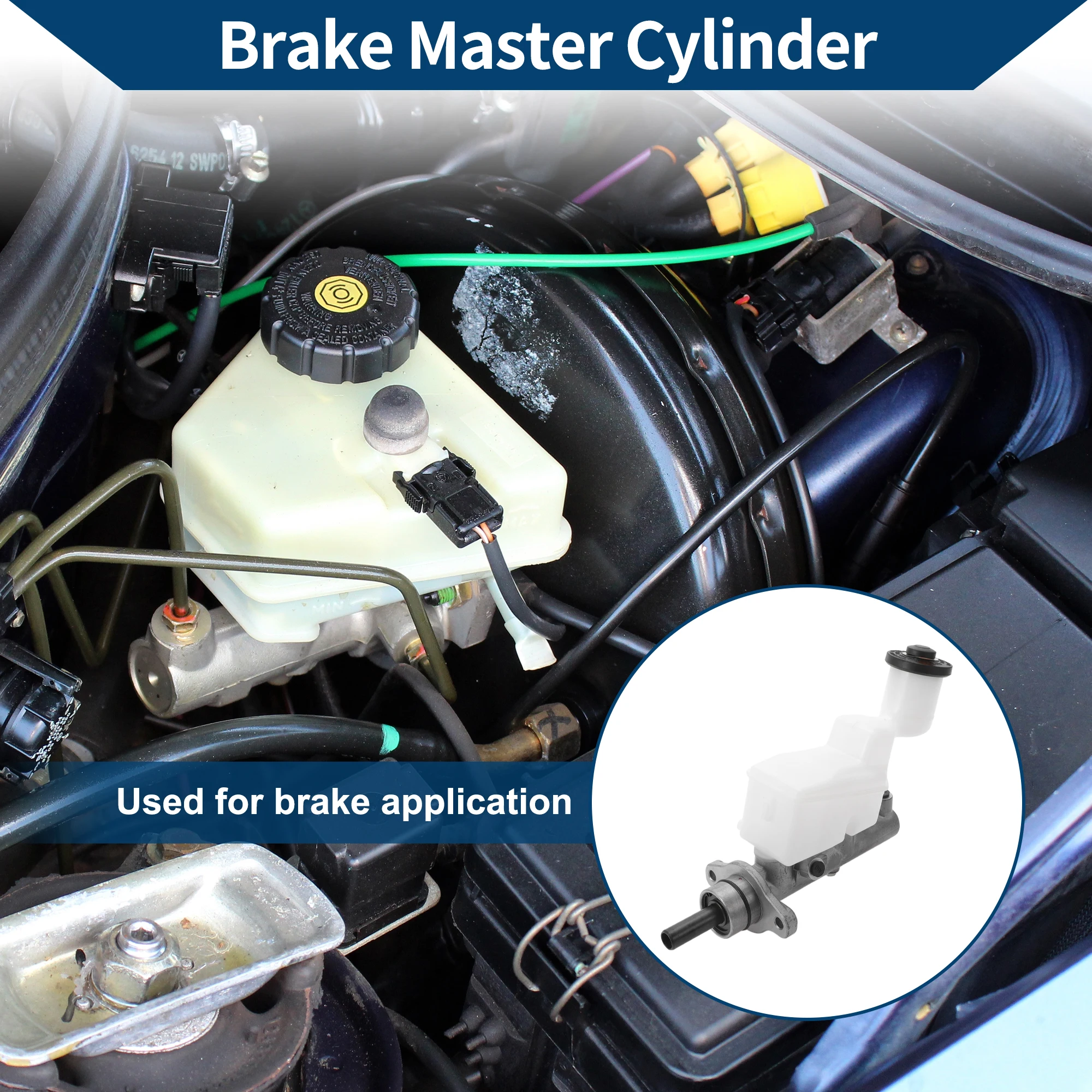 UXCELL Brake Master Cylinder Reservoir No.4720142241 for Toyota RAV4 2003-2005