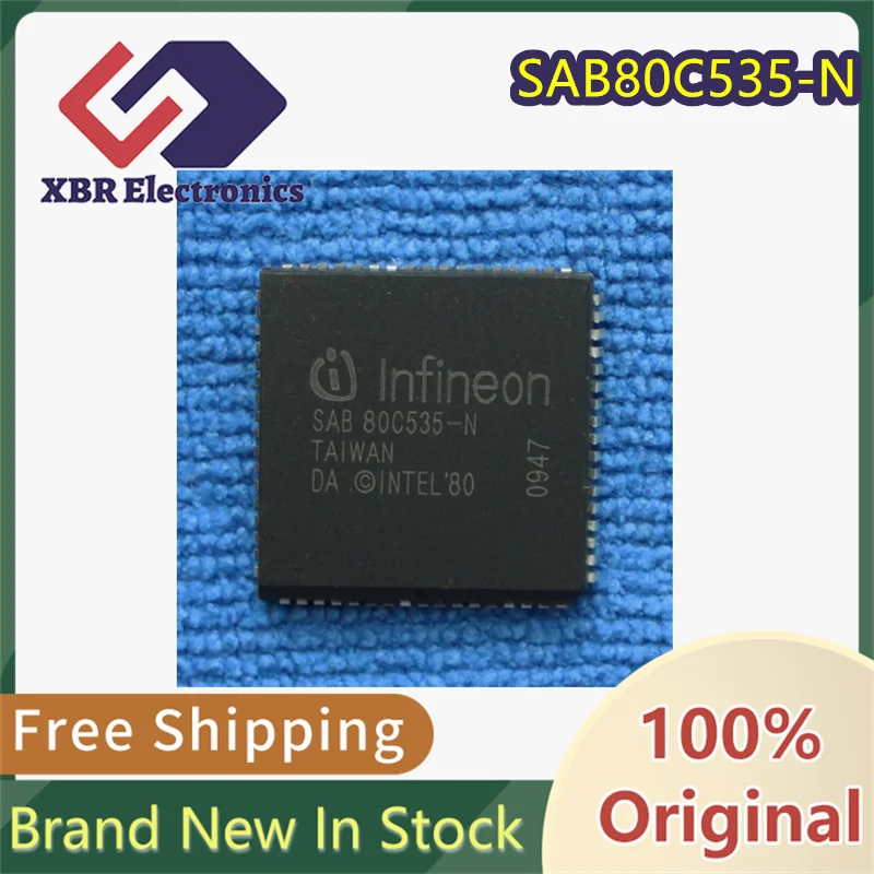 

(2/30 pieces) SAB80C535-N SAB80C535 PLCC package integrated circuit chip IC brand new original genuine free shipping
