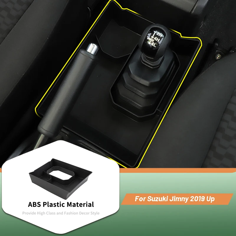 

Car Interior Accessories ABS Automatic Gear Shift Storage Box Organizer Tray for Suzuki Jimny 2019 Up