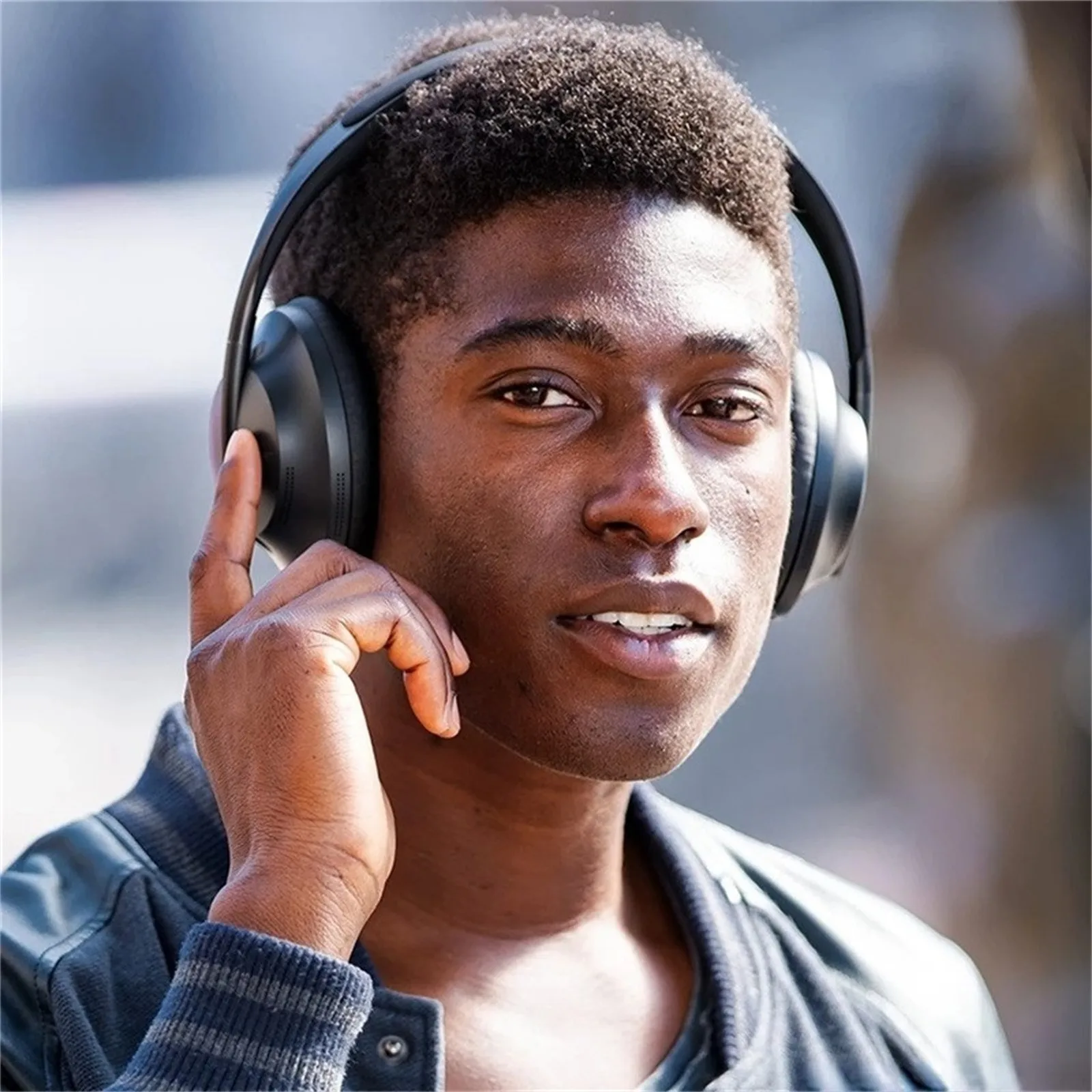 Bose-700 سماعات إلغاء الضوضاء سماعات بلوتوث فوق الأذن اللاسلكية ميكروفون مدمج مكالمات واضحة التحكم الصوتي أليكسا