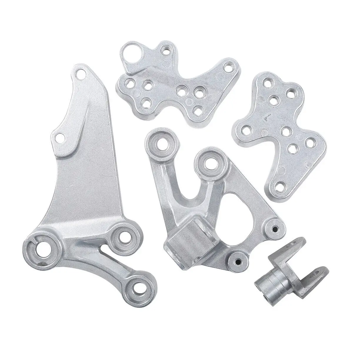 Motorcycle Front Footrest Foot Pegs Bracket For SUZUKI GSXR600 GSXR750 2006-2010 2007 08 09