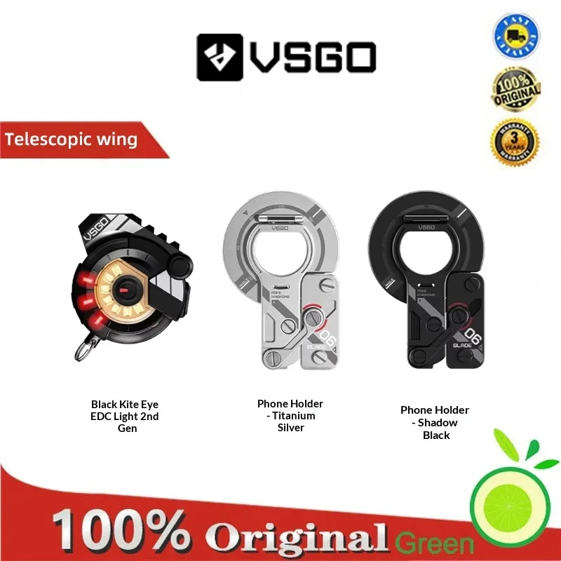 Магнитный держатель для телефона VSGO Micro WeiGao EDC с высокой степенью крепления, портативный, для iPhone, креативный дизайн, для фотосъемки