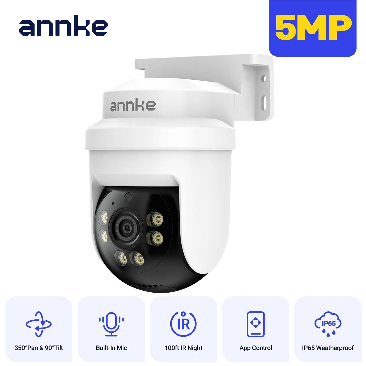 Annke 5MP PTZ Security Surveillance Camera
