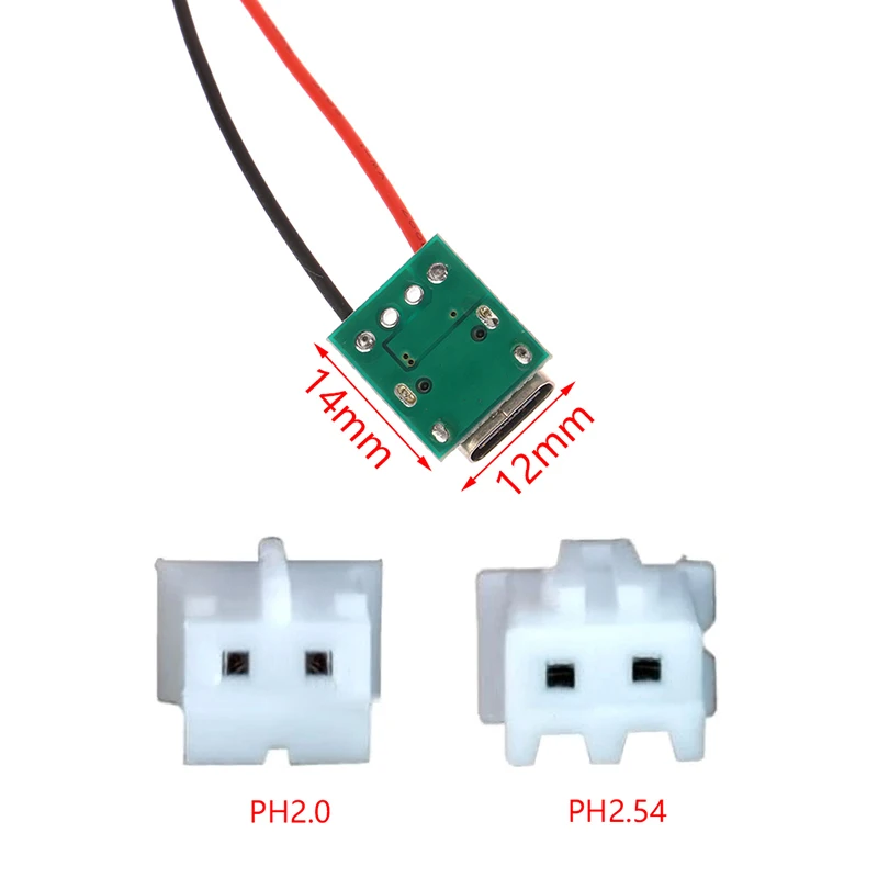 Type-c PCB With Cabel Converter Adapter Micro USB To DIP Female Connector Breakout Board Charging Cable Soldering Socket