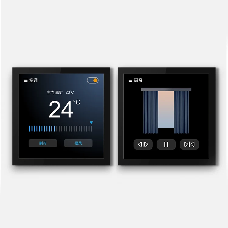 2022 tuya smart home system ZigBee 4 inch gateway work with APP control home devices