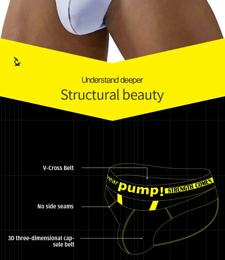 1 PCS Calzoncillos con Tirantes y Bolsa Convexa Transpirable de Modal para Hombre, Cintura Elástica con Estampado de Letras en Contraste, Ropa Interior Diaria de Verano