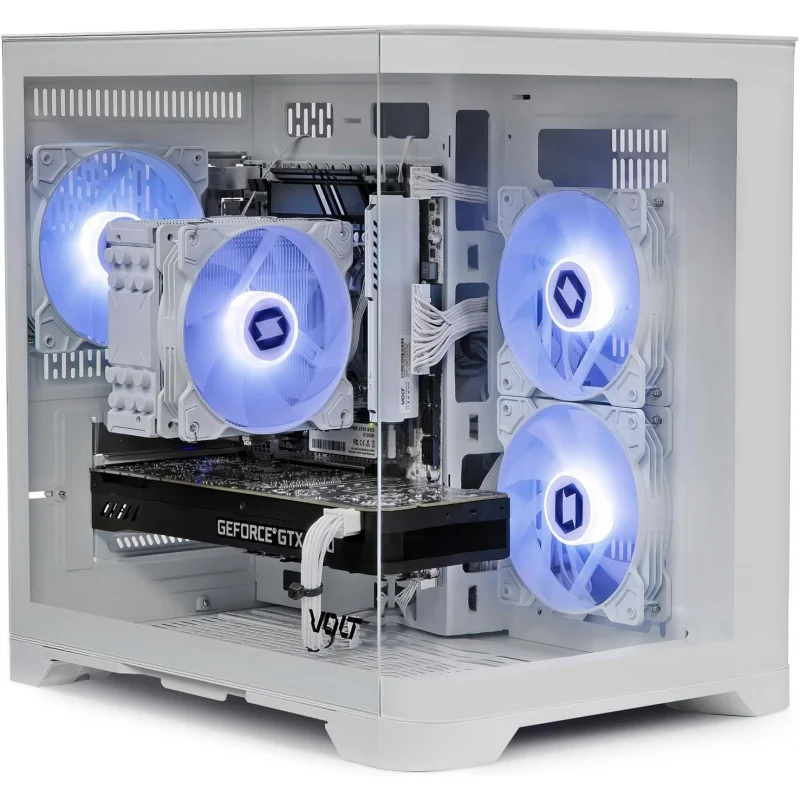 Volt X3 Gaming PC Desktop Computer –  E5-2680 V4 3.6GHz,  GTX 1070 8GB, 16GB DDR4 RAM, 512GB NVMe SSD, Wireless WiFi