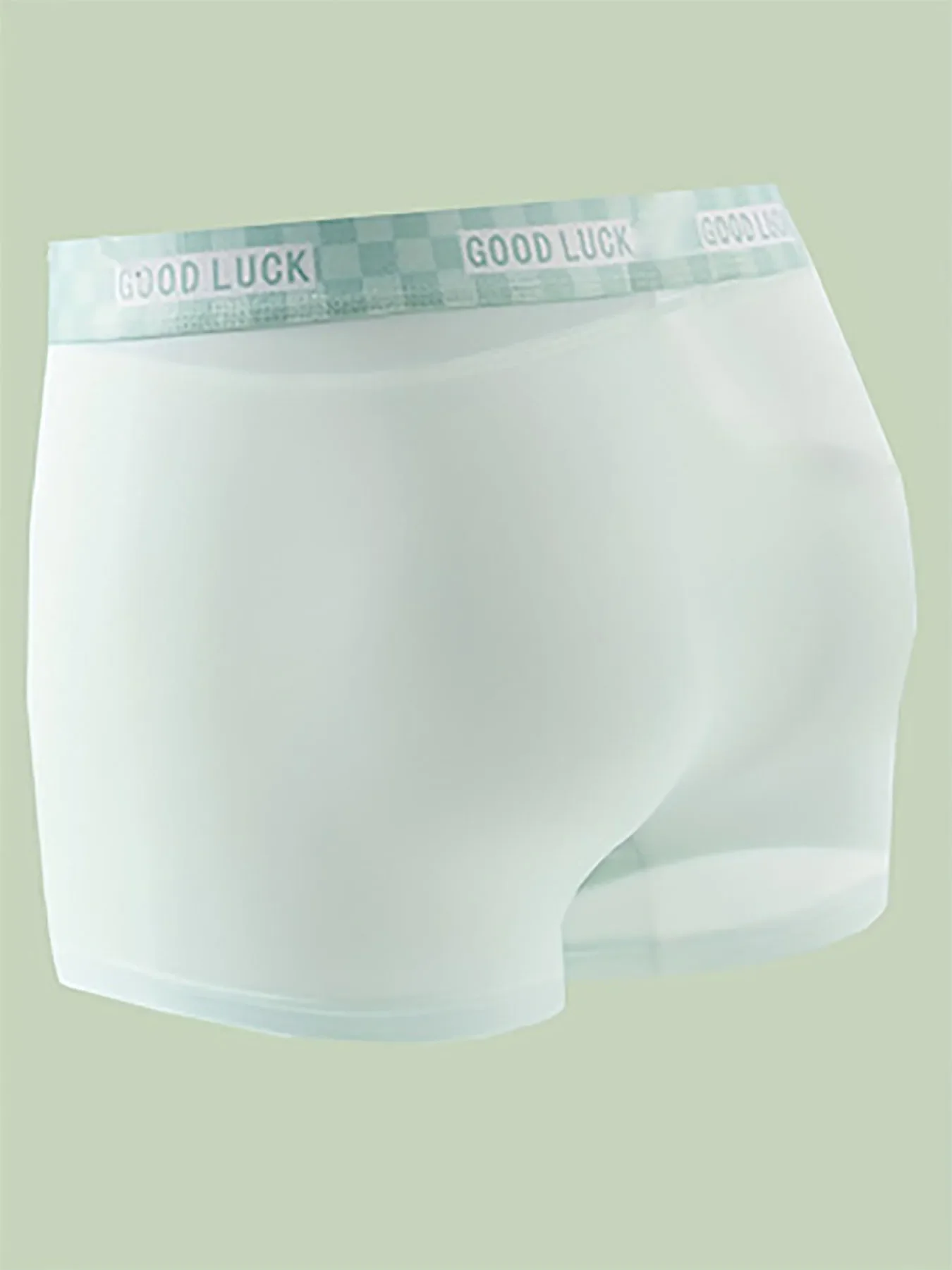 5 pieces of men's underwear: casual, daily use, comfortable and breathable. Men's shorts made of ice silk. Underwear sets.