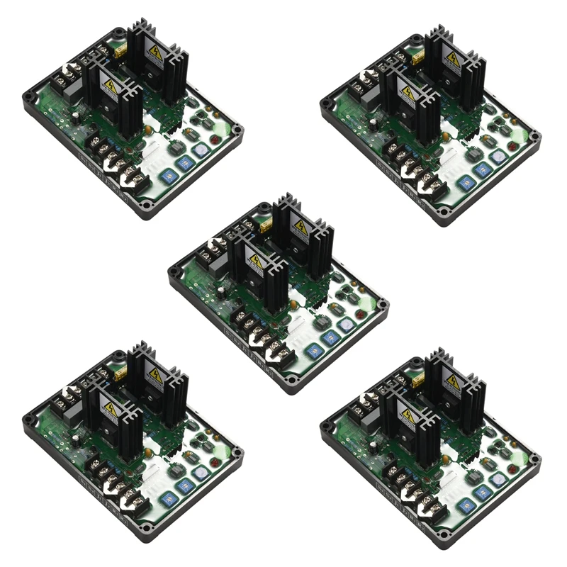 

5X Gavr-20A Av Universal Brushless Automatic Voltage Regulator Module Avr Generator 220/400Vac Frequency Protection