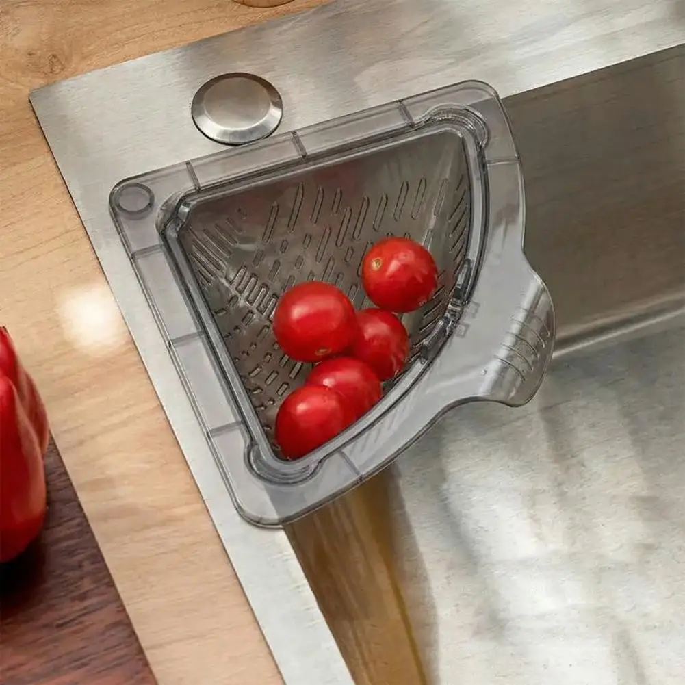 Угловой-магнитный-фильтр-сетка-для-кухонной-раковины-треугольный-для-сбора-отходов