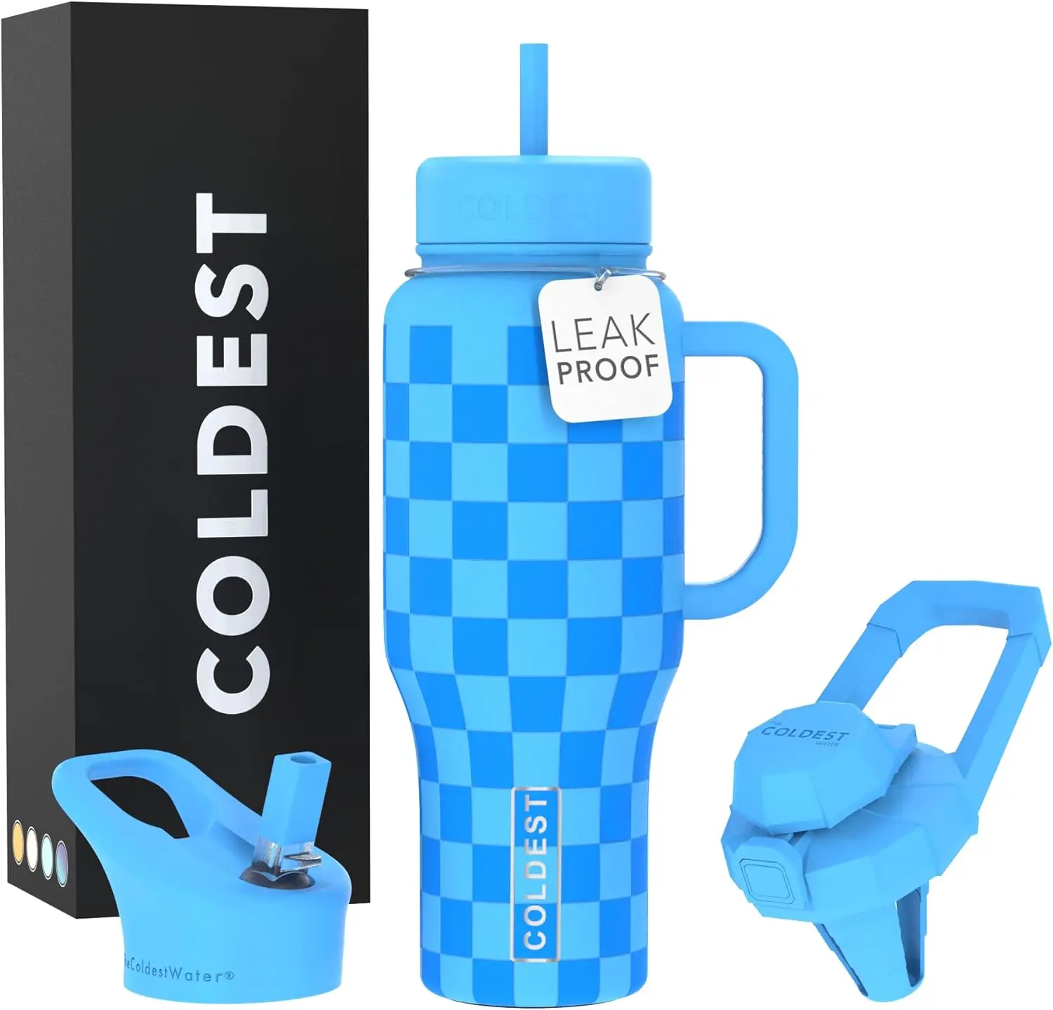 

Самый холодный стакан с ручкой и соломинкой — 100% герметичный изолированный стакан с крышкой и соломинкой (3 крышки) — Стаканы из нержавеющей стали