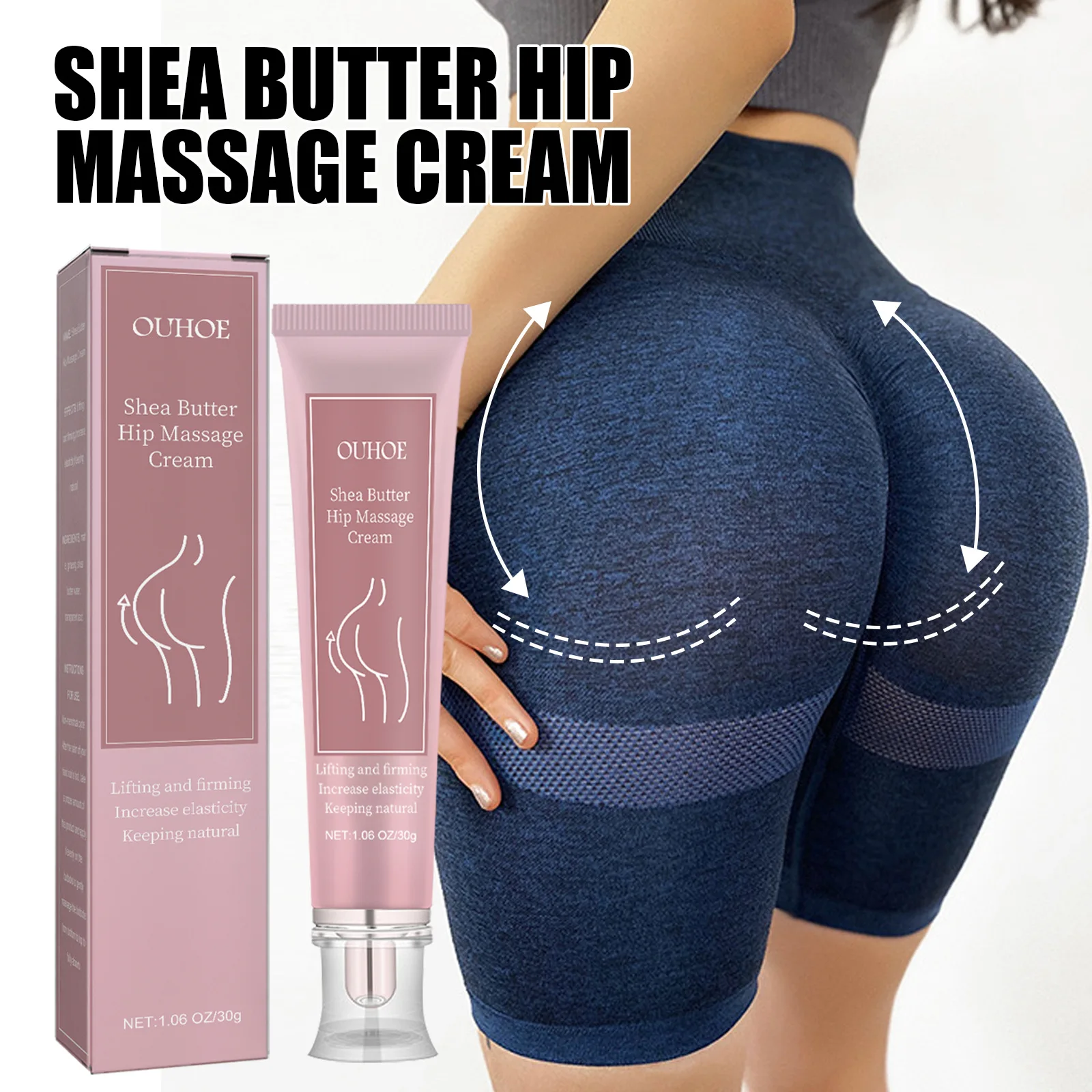 

Hip massage cream lifting tightening buttocks increasing Shaping buttocks care Intimate Hygiene Weight loss cream fat burning