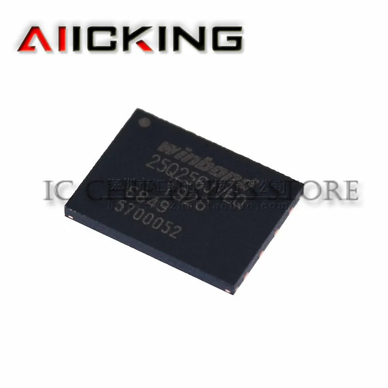 W25Q256JVEIQ 5PCS Frete grátis W25Q256JVEIQ W25Q256 25Q256JVEQ WSON8 Original em estoque