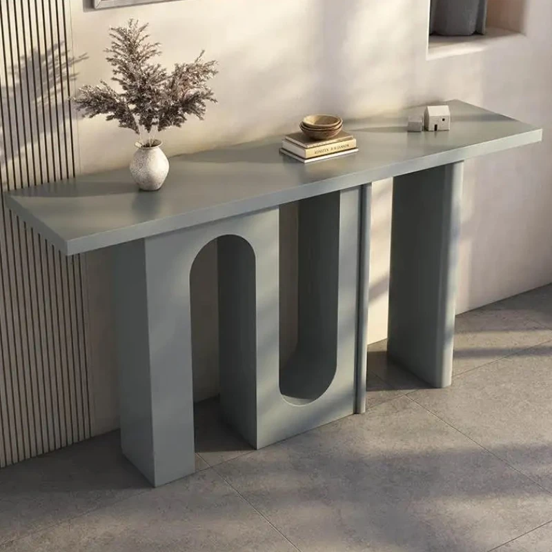 

Corner Tv Console Table Storage White Vertical Home Entrance Furniture Room Sets Modern Removable Luxury Living Hall Furniture