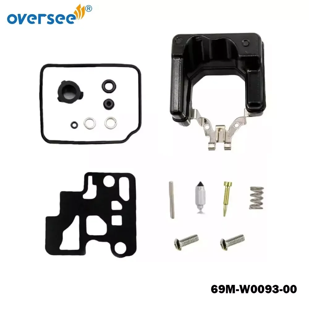 

Ремкомплект карбюратора 69M-14301-10 для подвесного двигателя Yamaha F 2.5HP A B 69M-W0093-00