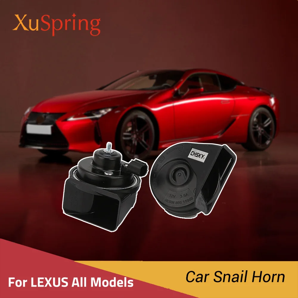 

Car Snail Type Horn For LEXUS RX ES NX LM LS LM GX LX CT IS GS UX RC Accessories