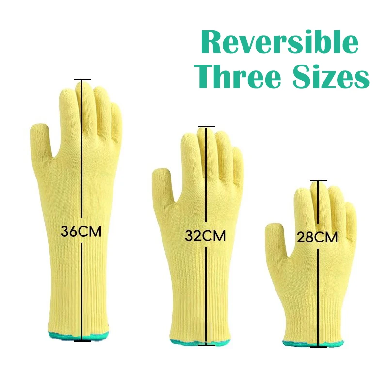 ArmorToe 500C Fireproof Safety Gloves Heat Resistant for Welding Kitchen Industrial Workers #Armor8000