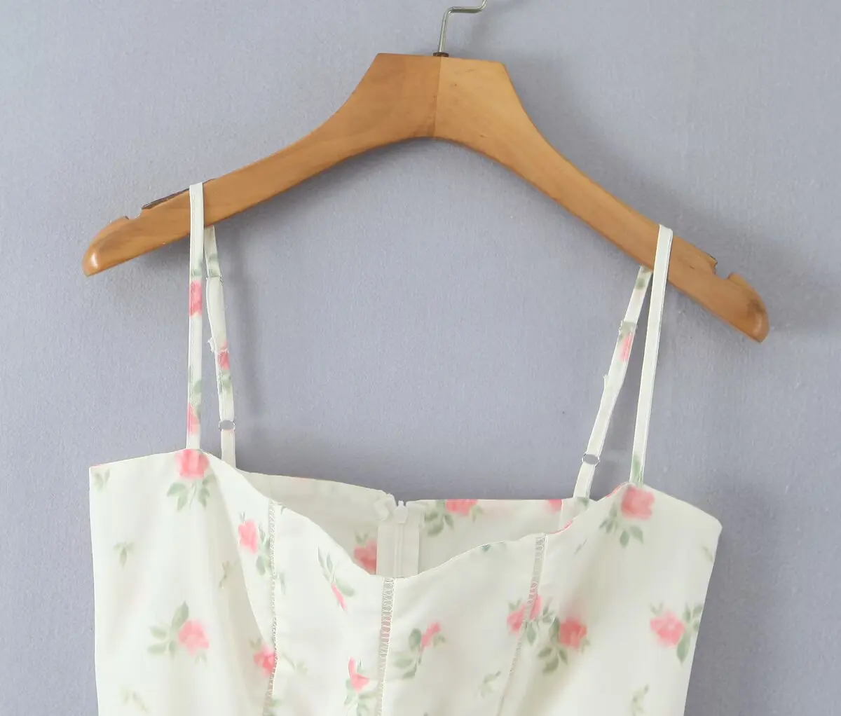 Jenny & Dave-vestido de verano para mujer, vestido francés Retro con tirantes y estampado Floral, ropa de mujer, Vestidos de fiesta ajustados